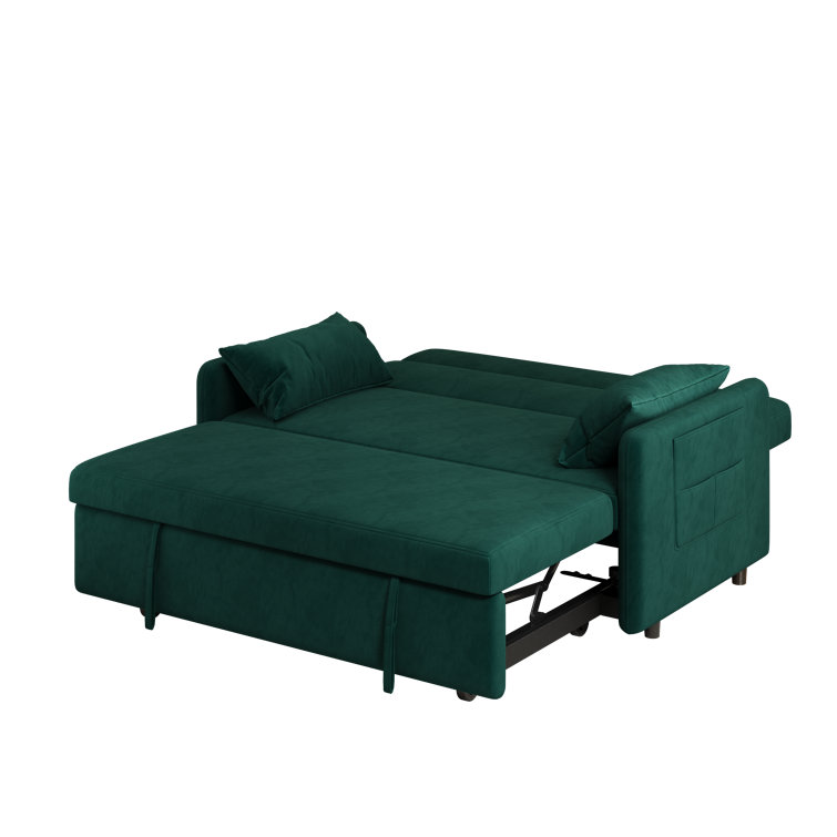 Mercer41 Rondell 54.3'' Upholstered Reclining Sofa & Reviews | Wayfair